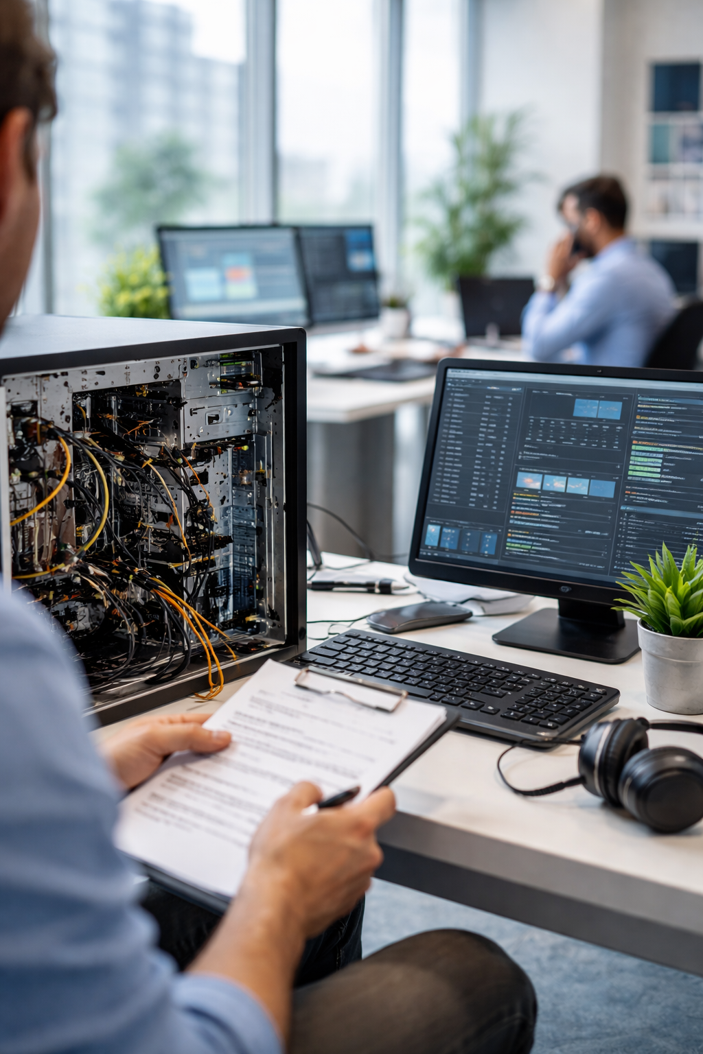 IT-Support und digitale Betreuung am Arbeitsplatz